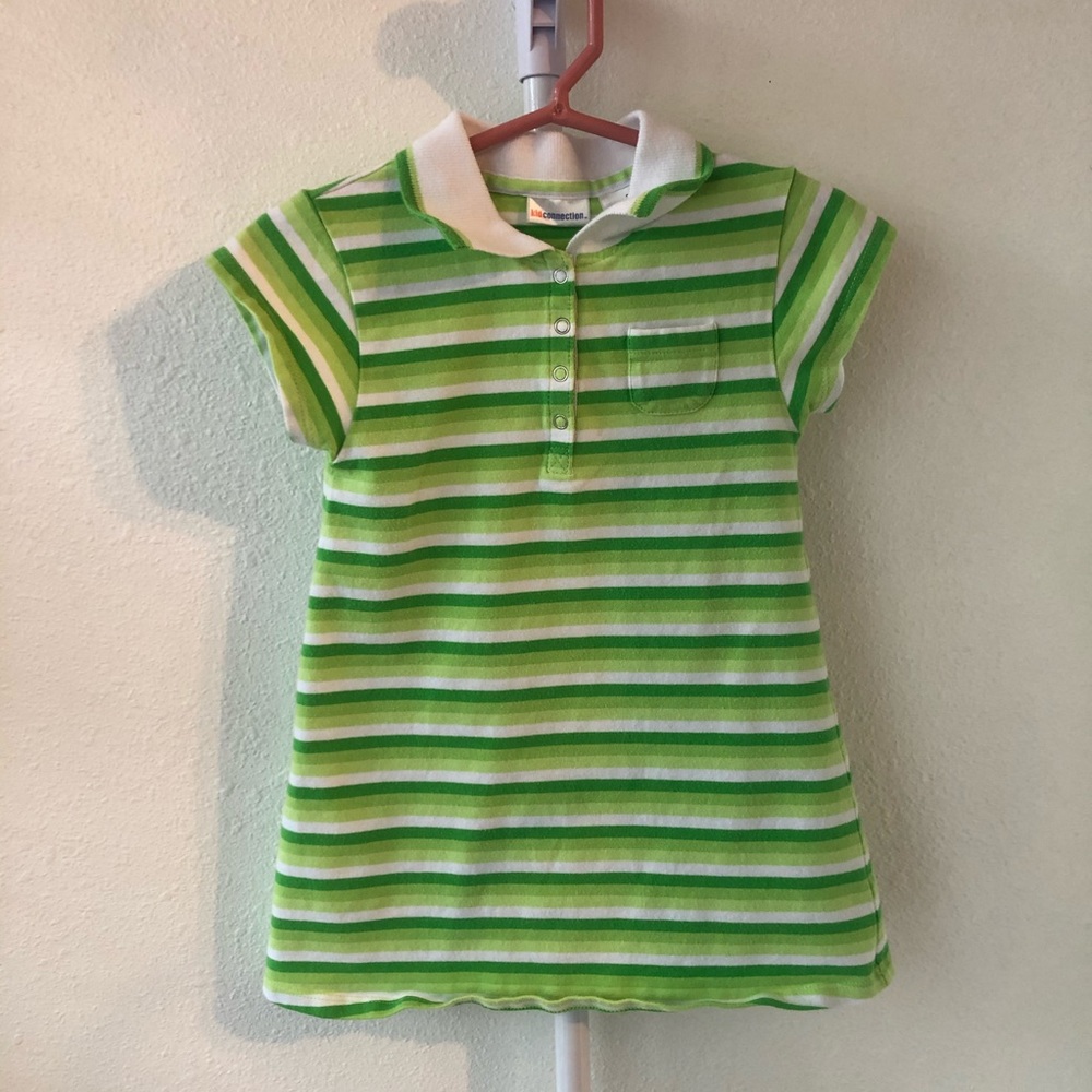 Kid Connection Collared Dress 24M